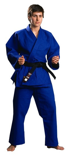 Judo Kimono. Blue Warrior. Blue Judo Gi. Kimono 