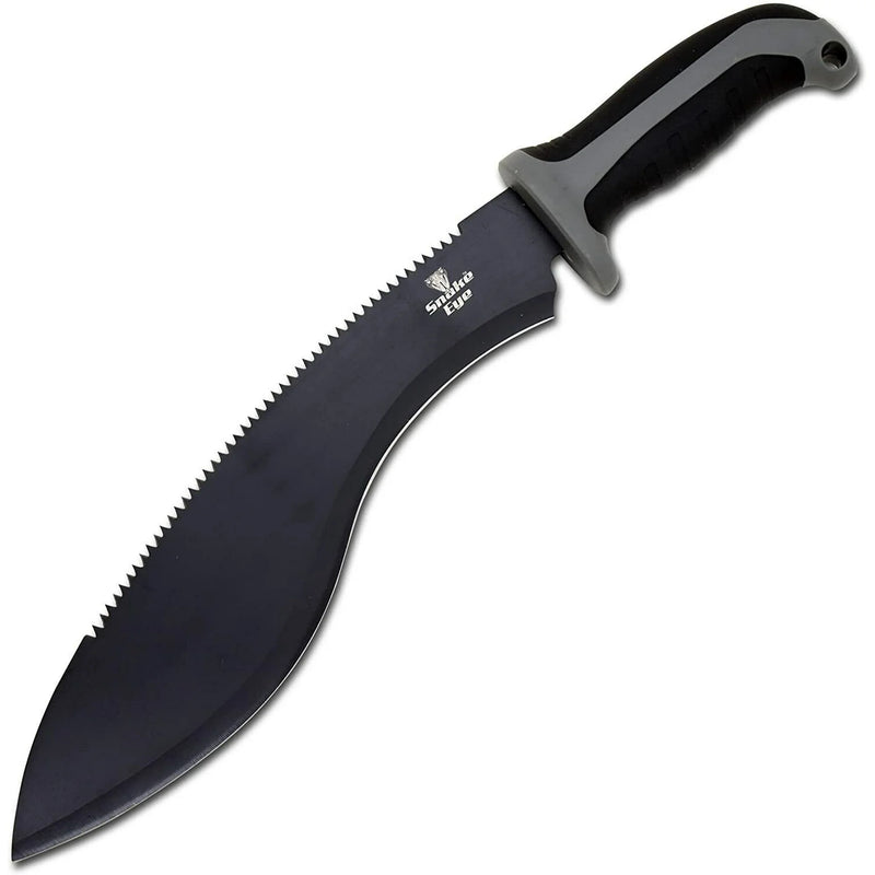 Snake-Eye 17.5" Kukri Saw-Back Machete