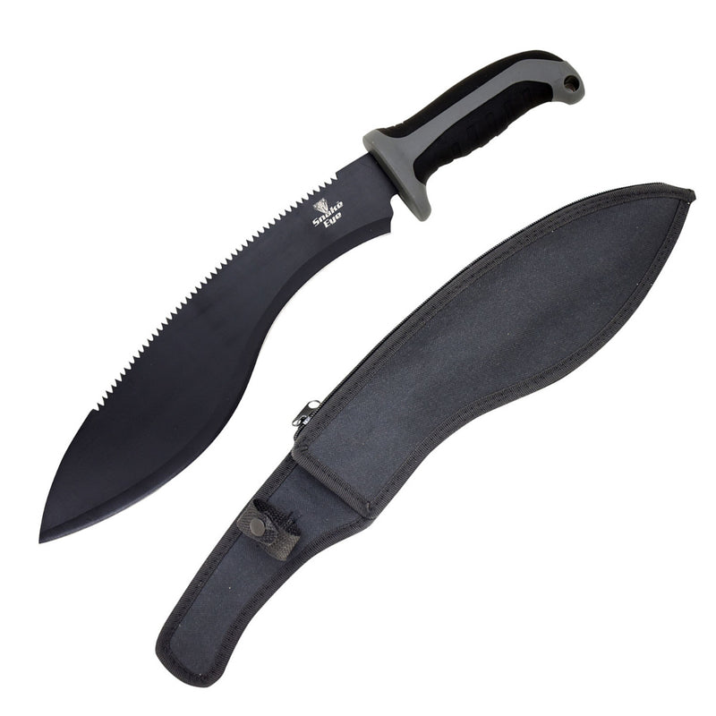 Snake-Eye 17.5" Kukri Saw-Back Machete