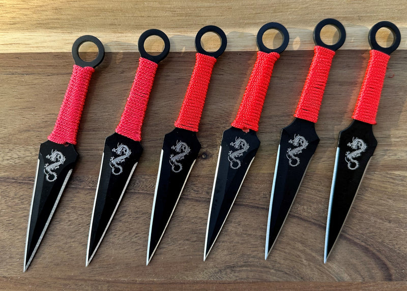 A/Blades 6 Piece Baby Master Scorpion Throwing Knife Set 5.5″