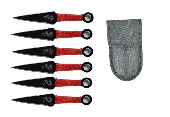 A/Blades 6 Piece Baby Master Scorpion Throwing Knife Set 5.5″
