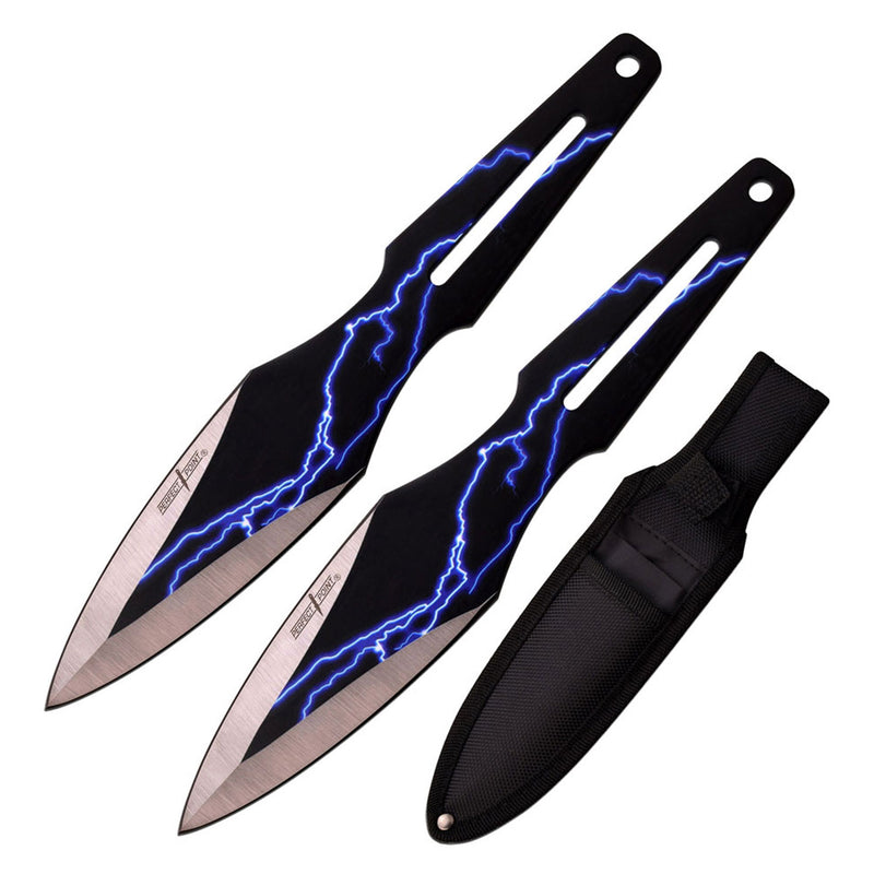 Perfect Point Lightning Throwing Knife Set 9"