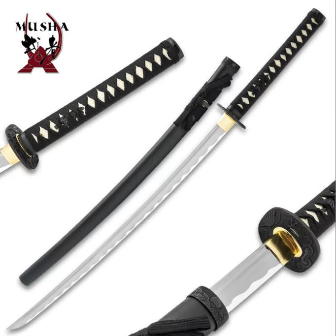 41″ Musha Hand Forged Shinryu Flying Dragon Samurai Sword