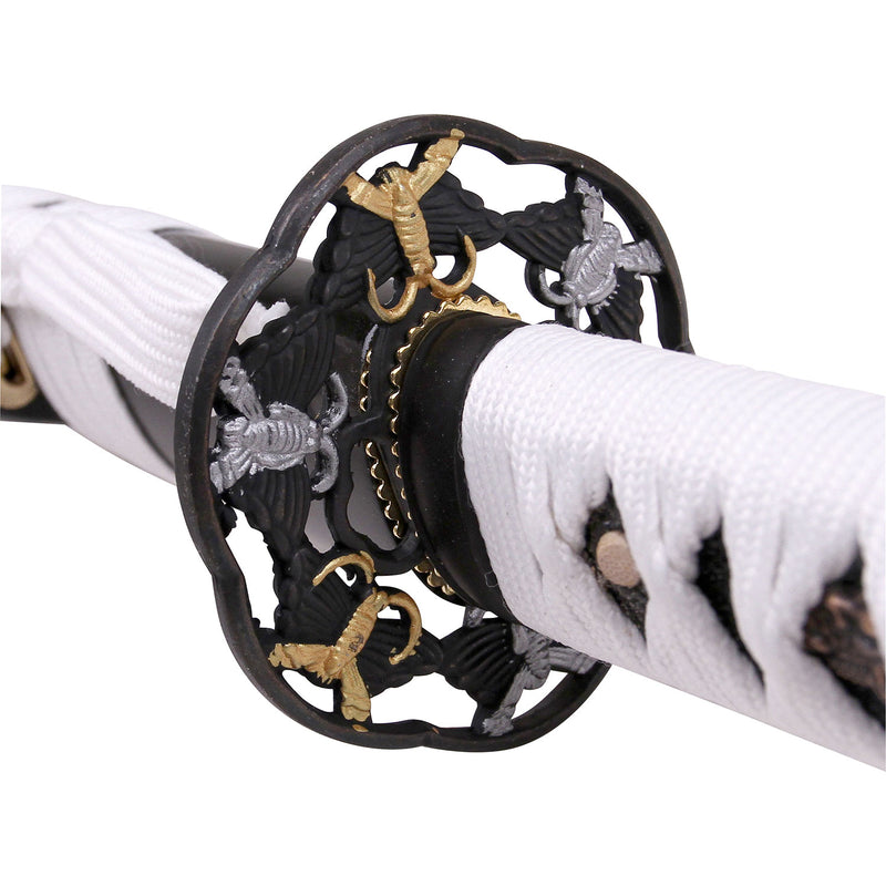 Ten Ryu 42″ White Samurai Sword