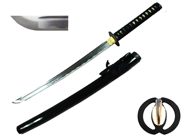 32.5″ Musha Double Rings Wakizashi Sword