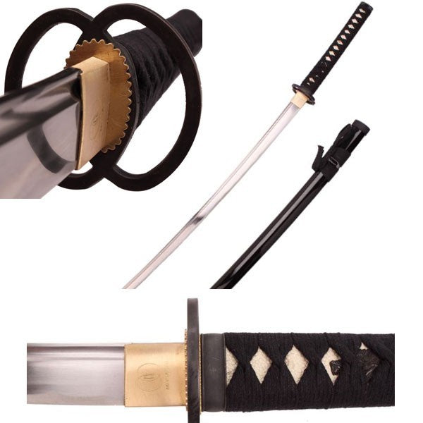 32.5″ Musha Double Rings Wakizashi Sword