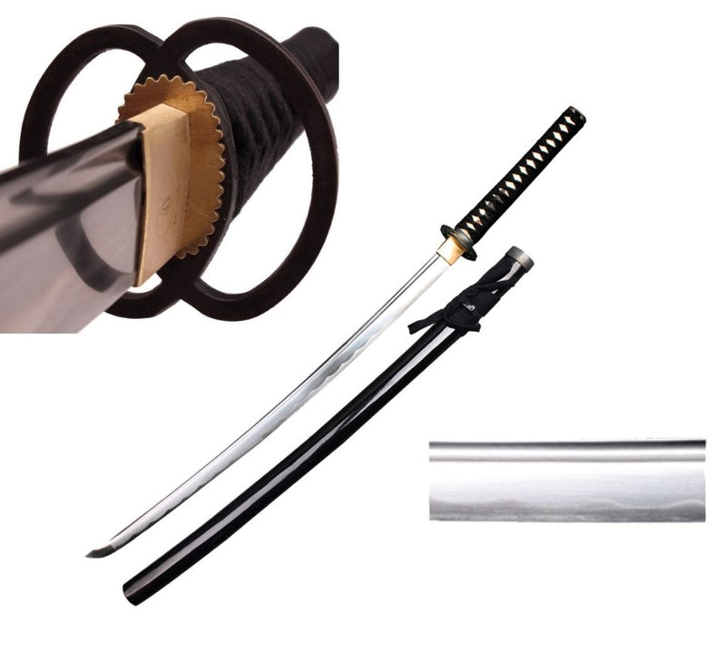 32.5″ Musha Double Rings Wakizashi Sword