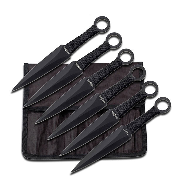 Professional Throwing Knives - Chrome Throwing Knife Set - Heavy-Duty  Throwing Knives