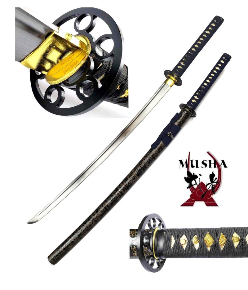 41″ Musha Hand Forged ‘Enso’ Circles Samurai Sword