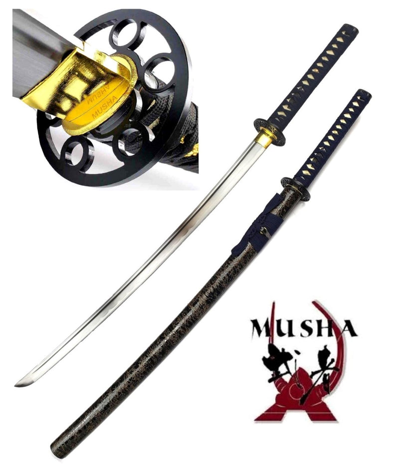 41″ Musha Hand Forged ‘Enso’ Circles Samurai Sword