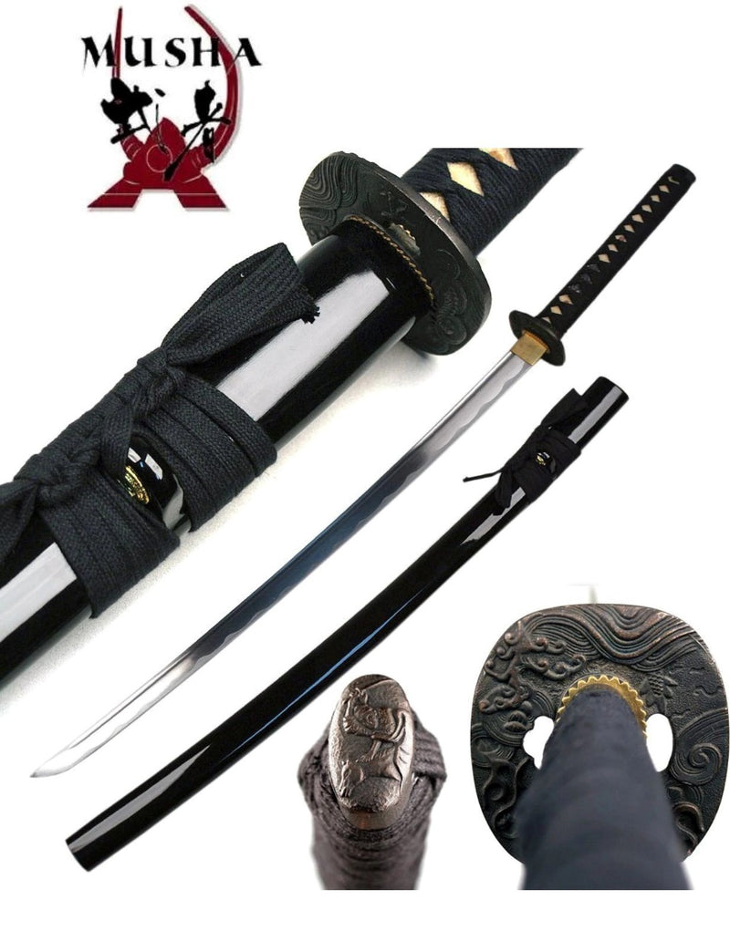 41″ Musha Hand Forged Shinryu Flying Dragon Samurai Sword